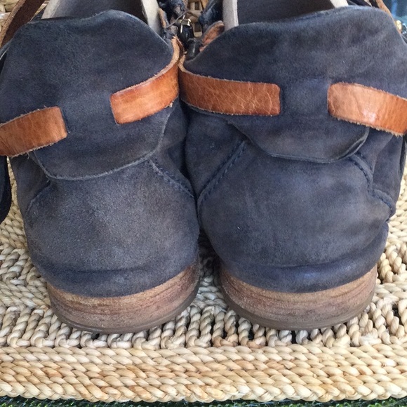 A.S. 98 Reduced Brody Slouch woman’s size 9.5 black/gray ankle boots - Picture 4 of 15